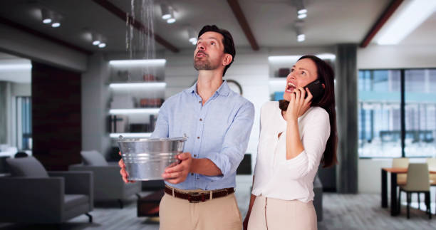 Water damage restoration process in Mendon, UT